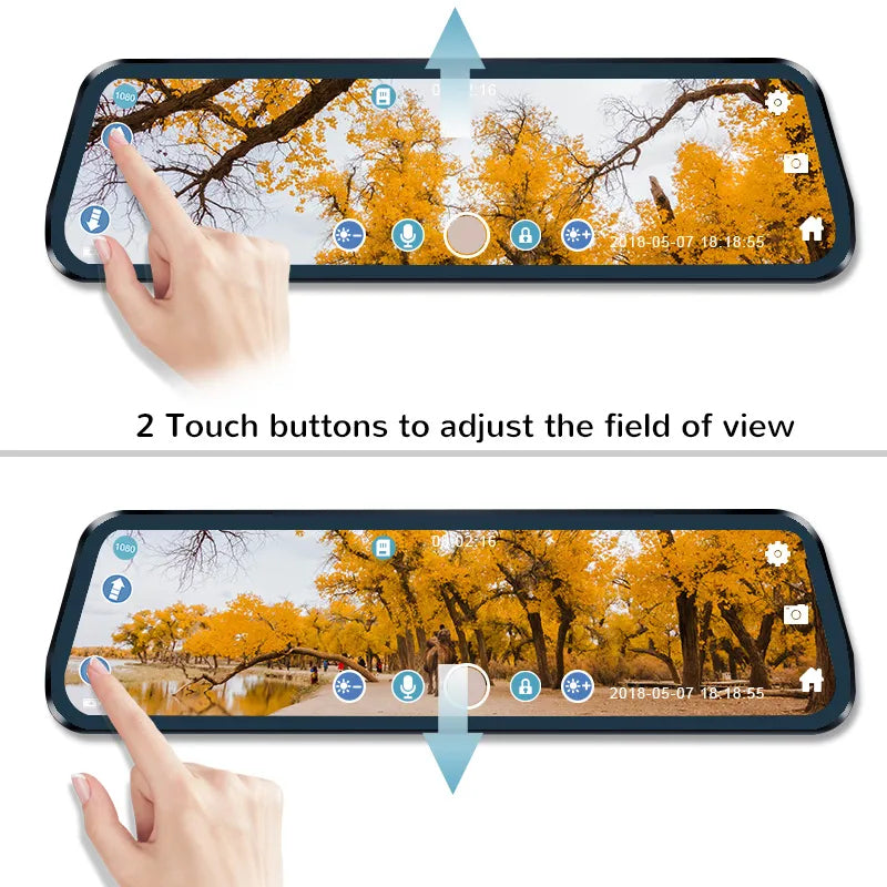 Javenci's Touchscreen Review Mirror Cam